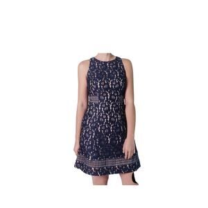 Halter Lace Cocktail Dress